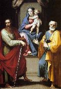 GIuseppe Cesari Called Cavaliere arpino, Madonna and Child with Sts